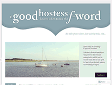 Tablet Screenshot of agoodhostess.com